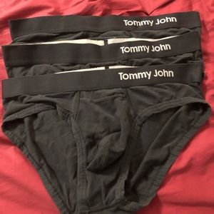 Tommy John Black Briefs (3)